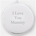 53374 - Engraved Round Bouquet Photo Charm by Jessie James Decker
