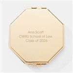 45913 - Engraved Gold Octagon Compact Mirror by Jessie James Decker