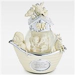 46041 - Engraved Noahs Ark Snow Globe