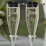 21111 - Lenox® Devotion Engraved Wedding Champagne Flute Set