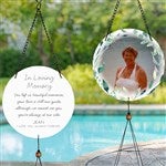 31110 - Serene Memorial Personalized Photo Wind Chimes 