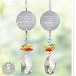 20725 - Look For Me In Rainbows Personalized Memorial Rainbow Suncatcher