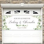 31319 - Laurels of Love Personalized Wedding Banner