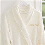 14893 - Just For Him Embroidered Luxury Fleece Robe