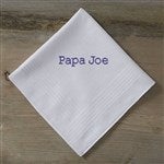 18684 - Mens Embroidered Handkerchief