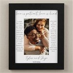 31316 - Love Is Patient Personalized Matted Frames