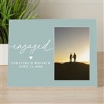 50812 - Engagement Script Personalized Off-Set Picture Frame