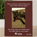 32017 - Pet Memorial Personalized Picture Frame