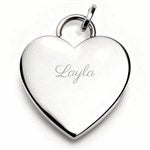 56420 - Engraved Heart Charm by Jessie James Decker