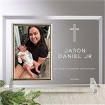 57516 - Faithful Communion Personalized Glass Frame