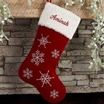 28068 - Winter Wonderland Personalized Christmas Stocking