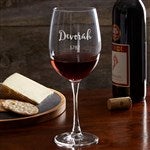 17863 - Bridal Party Engraved Wine Glass Collection